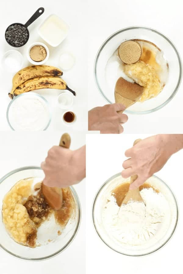 How to make vegan banana bread cookies