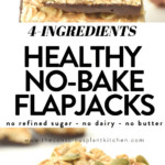 No bake flapjack bars 4 ingredients