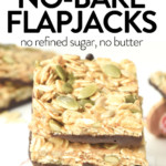 No bake flapjacks vegan gluten free