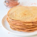 Red lentil flatbread