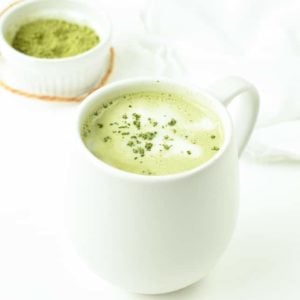 The Best Vegan Matcha Latte with Almond and Coconut Milk