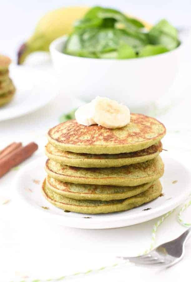 Vegan banana pancakes