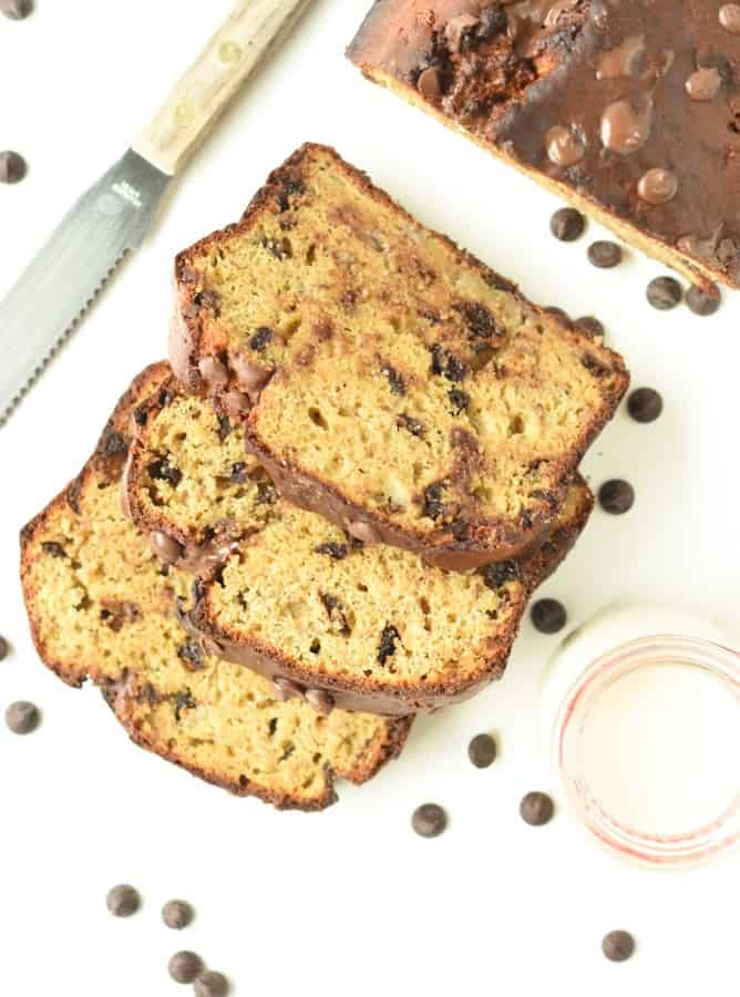 vegan oil free banana bread