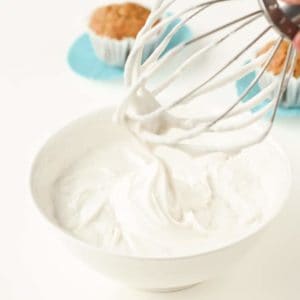 3-Ingredient Vegan Coconut Cream Frosting