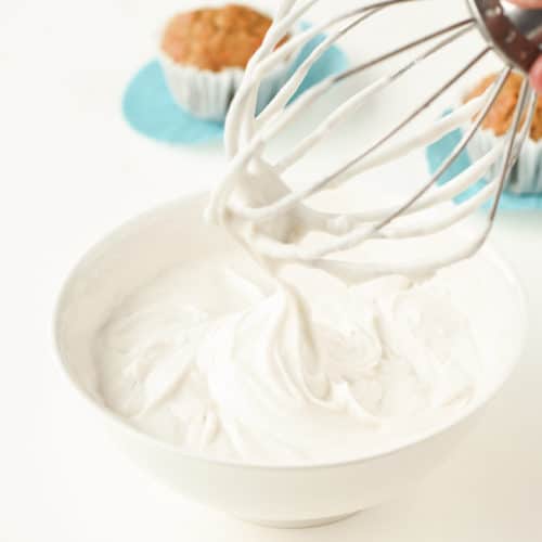 3-Ingredient Vegan Coconut Cream Frosting