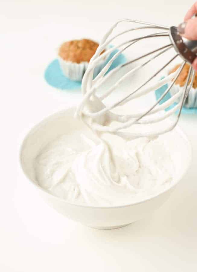 2 ingredients coconut cream frosting