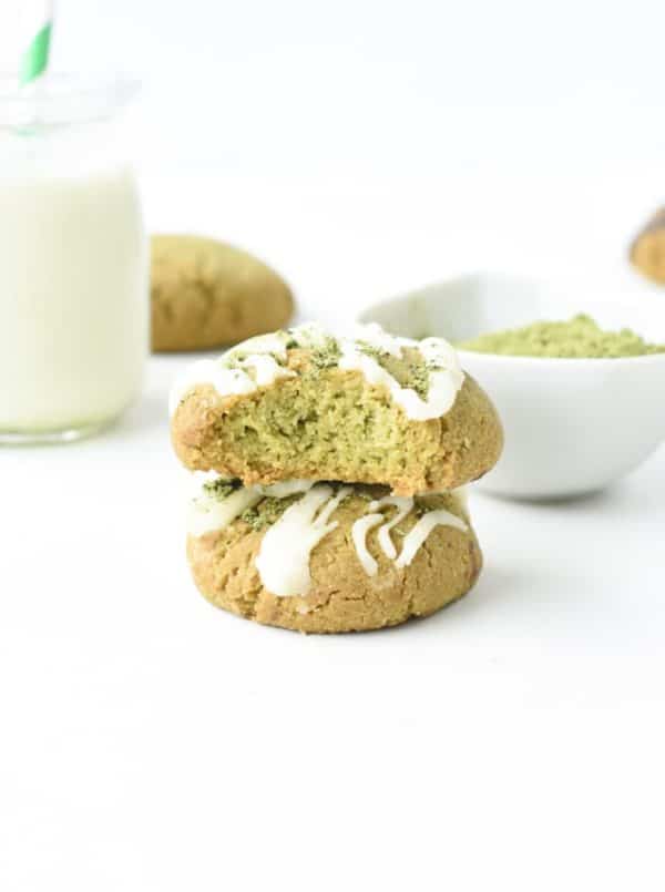 Almond Flour Matcha Cookies (Vegan, Gluten-Free) - TCPK
