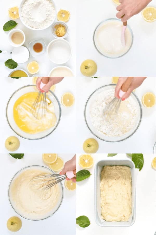 How to make Vegan lemon pound cake