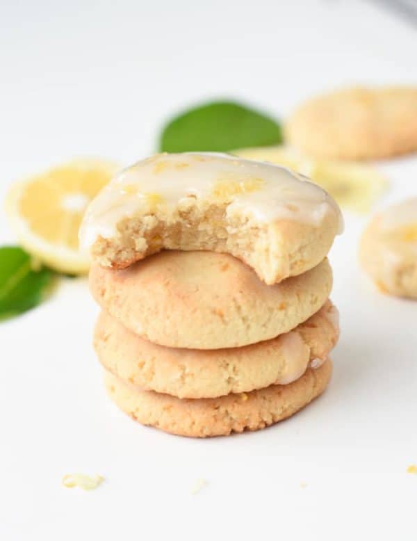 GlutenFree Soft Almond Flour Lemon Cookies The Conscious Plant Kitchen