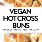 Vegan Hot cross bun recipe