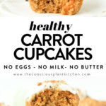 Vegan carrot cupcakes