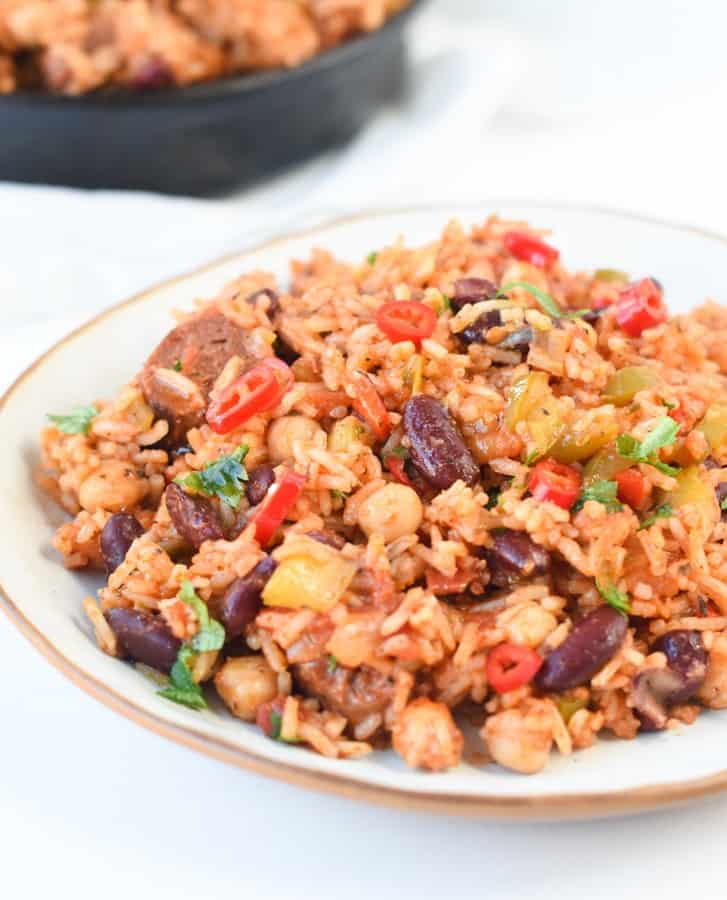 Vegan jambalaya recipe