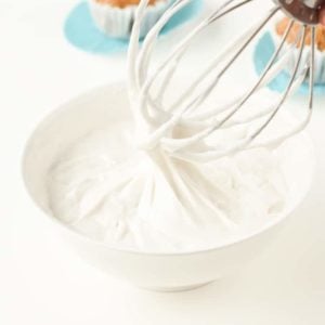 Whipped coconut cream