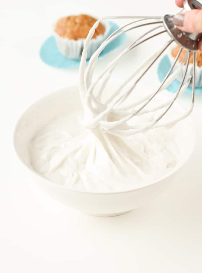 Whipped coconut cream