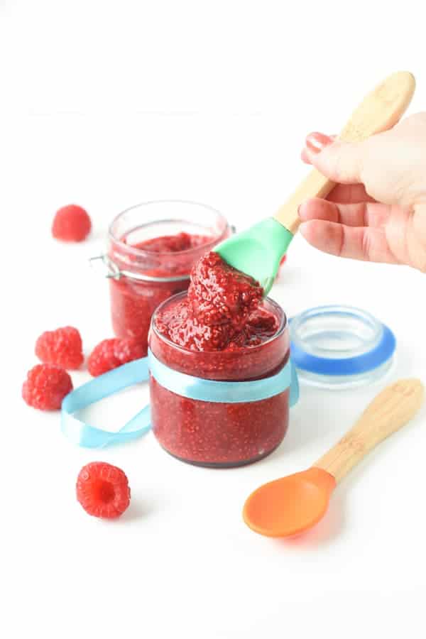 2 ingredients chia jam