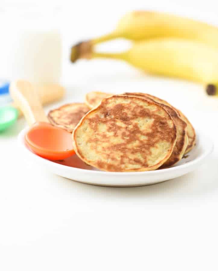 3 ingredients banana pancakes