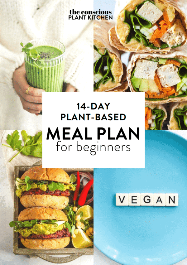 Easy Vegan Meal Plan Cover