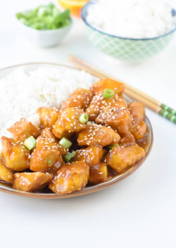 Crispy Orange Tofu Recipe - the Best Vegan Chinese-style Dinner - TCPK