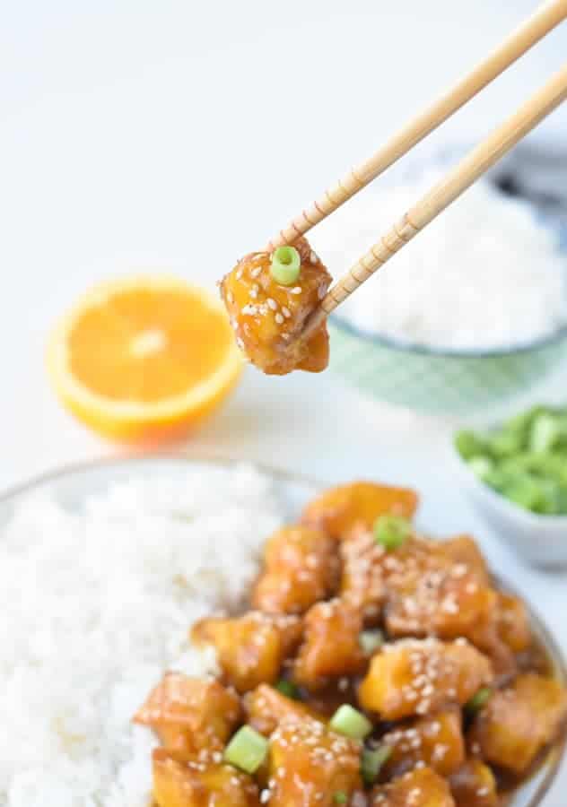 Orange tofu recipe