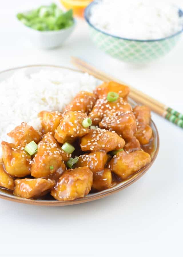 Crispy Orange Tofu Recipe The Best Vegan Chinese Style Dinner Tcpk