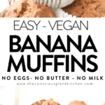 Vegan Banana Muffins