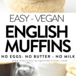 Vegan English Muffins