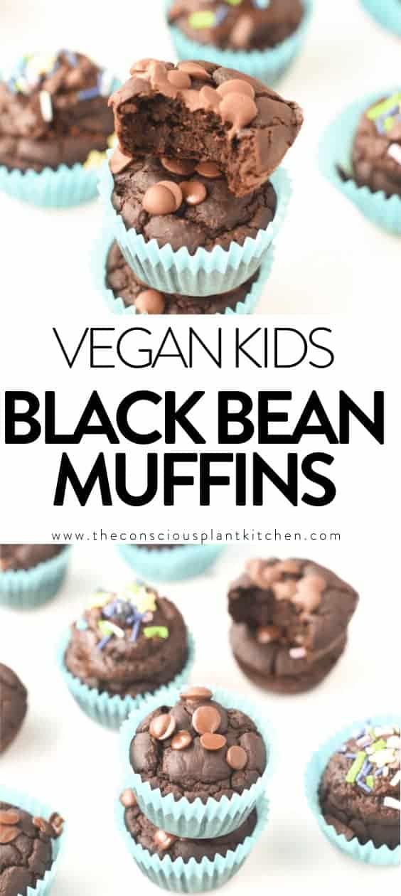 Vegan black bean muffins