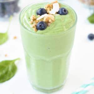 Spirulina Smoothie Recipe (12g of Plant-based Protein)