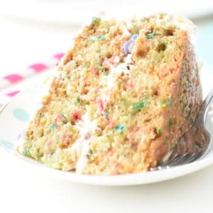 funfetti vegan cake