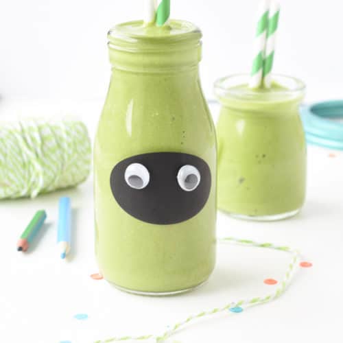 Green Smoothie for Kids (2 Hidden Veggies)