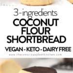 Coconut flour shortbread