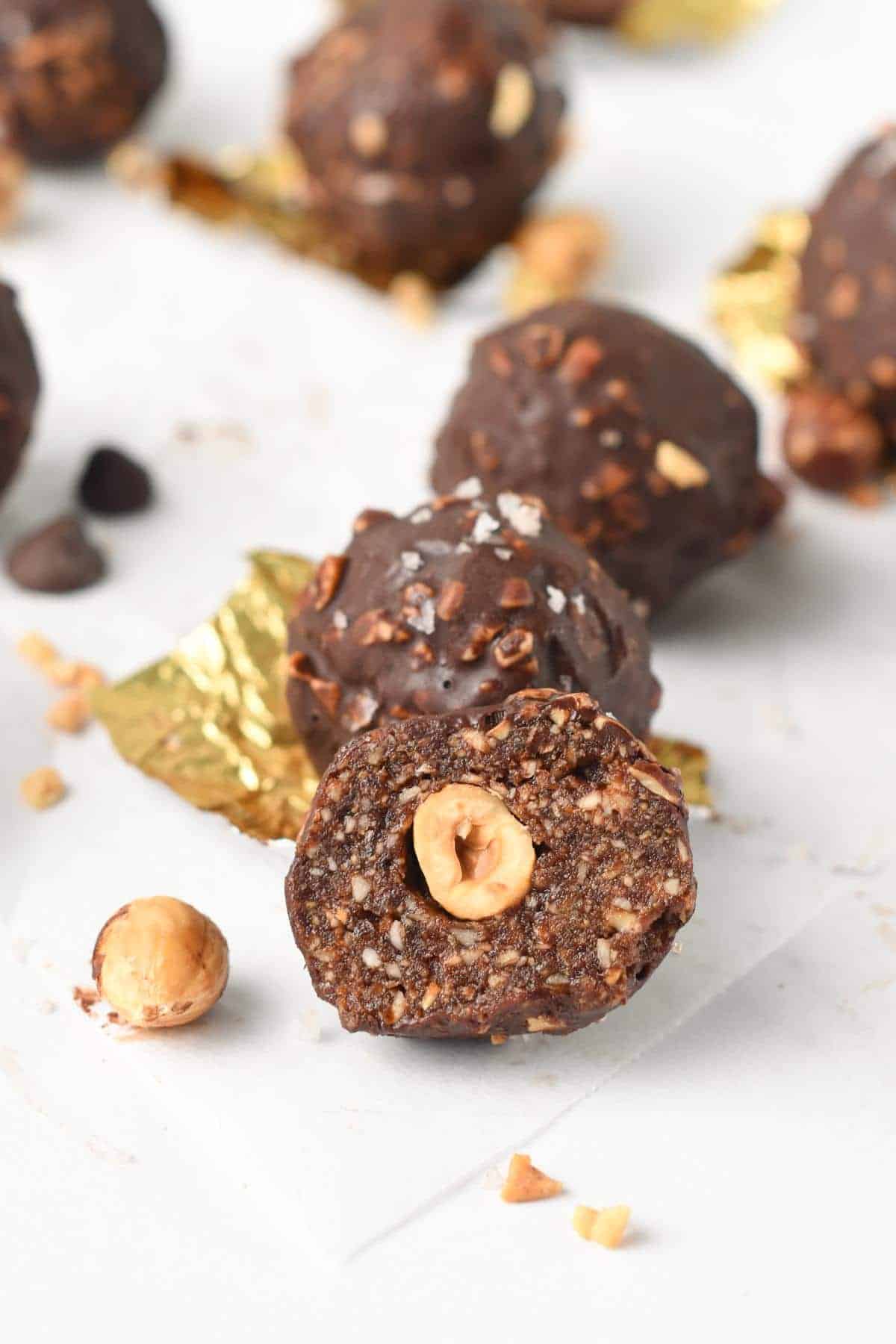 Hazelnut Chocolate Balls