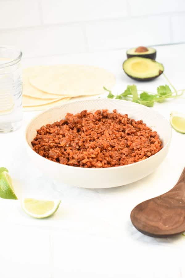 How to make lentil taco meat