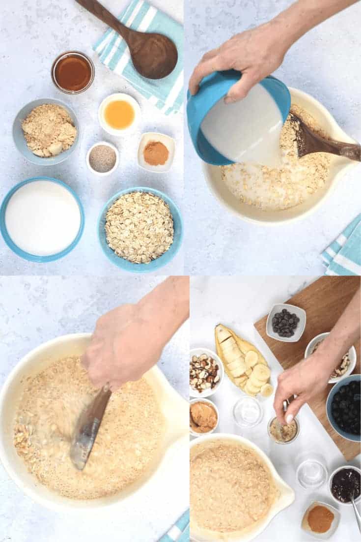 How to make overnight oats with protein powder