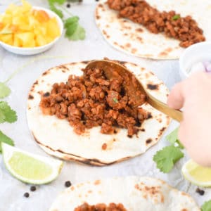 Lentil Taco Meat Ready in 15 minutes
