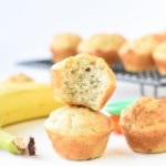 Sugar free banana vegan muffins