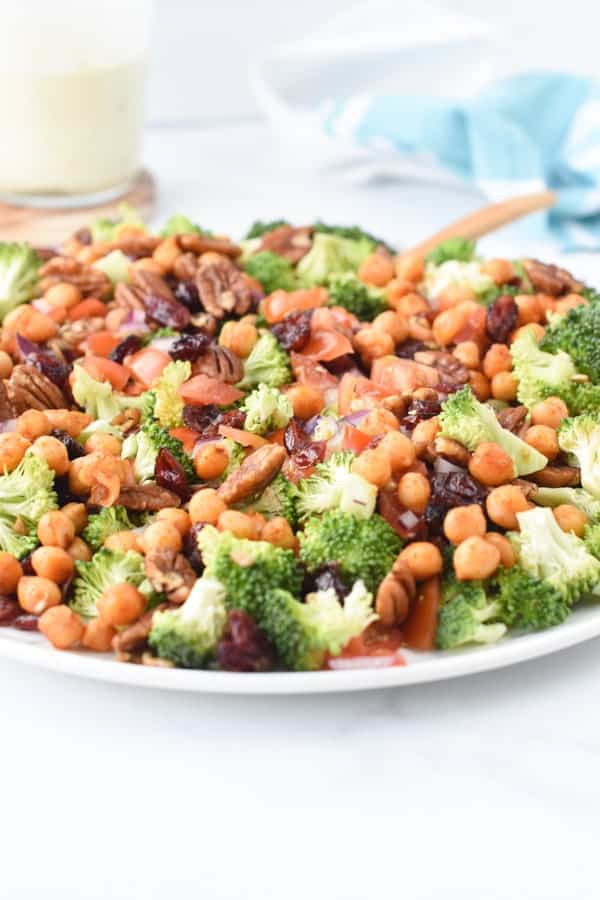 Vegan broccoli salad recipe