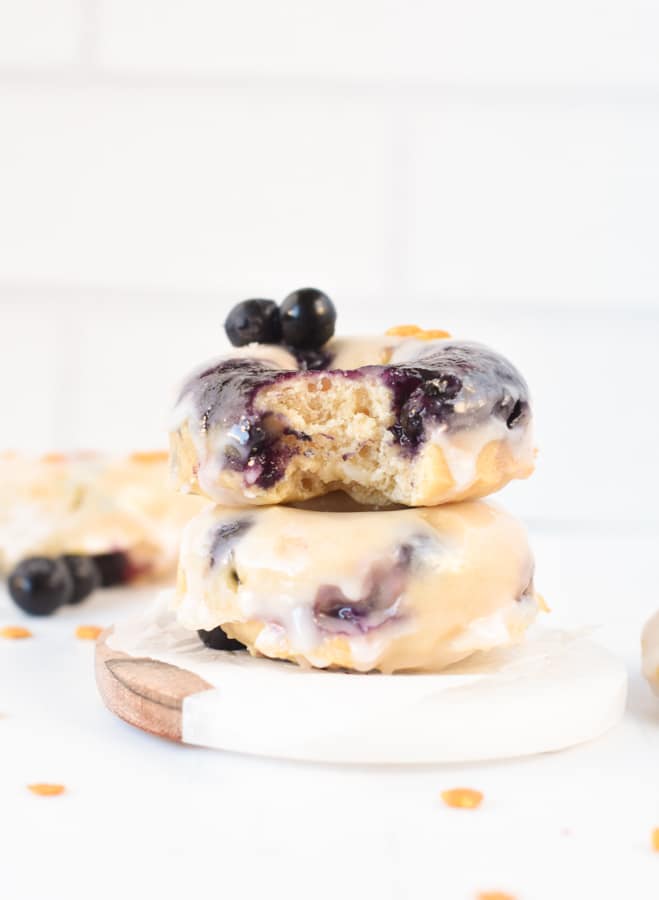 baked blueberry donut recipe