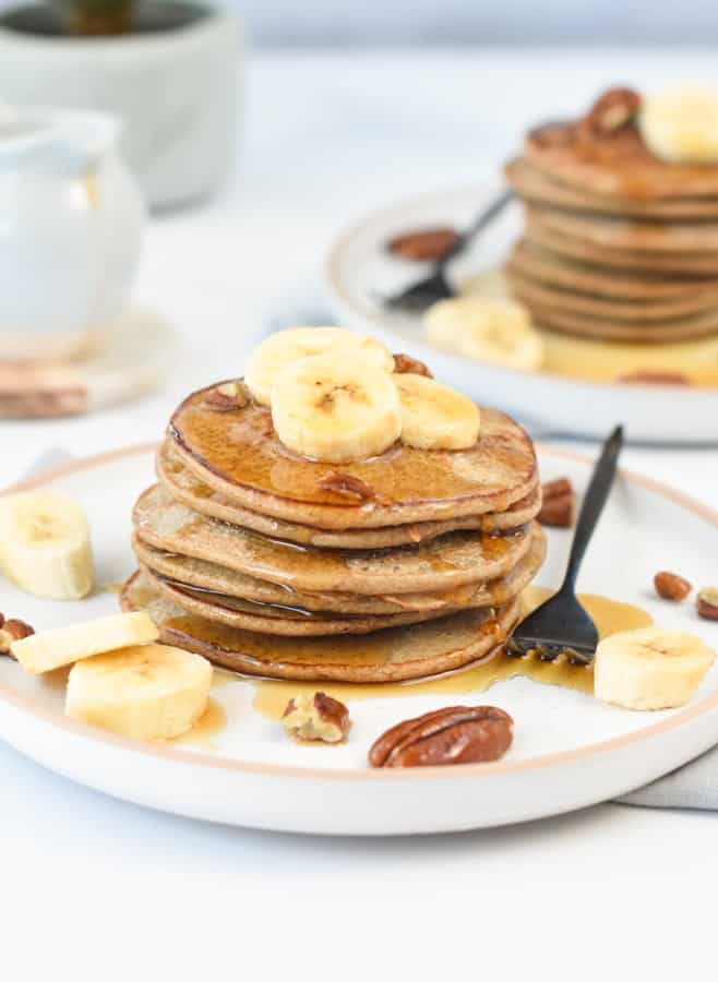 banana oat pancake vegan