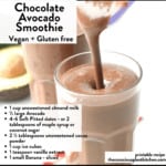 Chocolate Avocado Smoothie