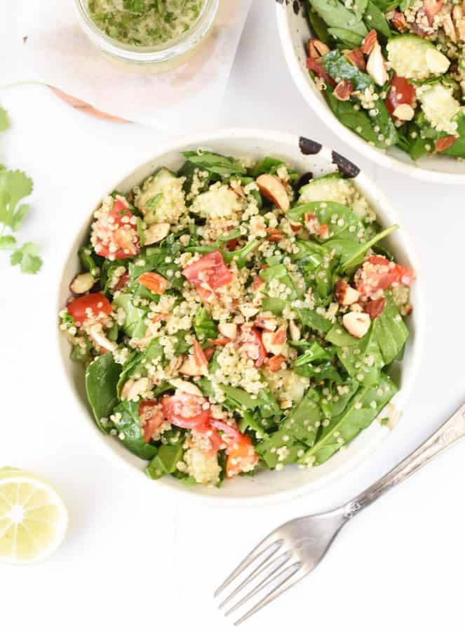Easy quinoa salad