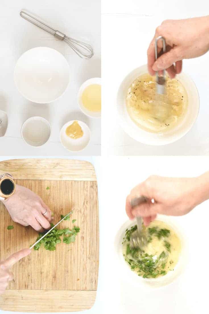 How to make quinoa spinach salad dressing