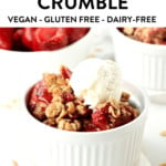 STRAWBERRY CRUMBLESTRAWBERRY CRUMBLE