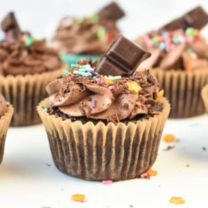Vegan Chocolate Cupcakes fir kids