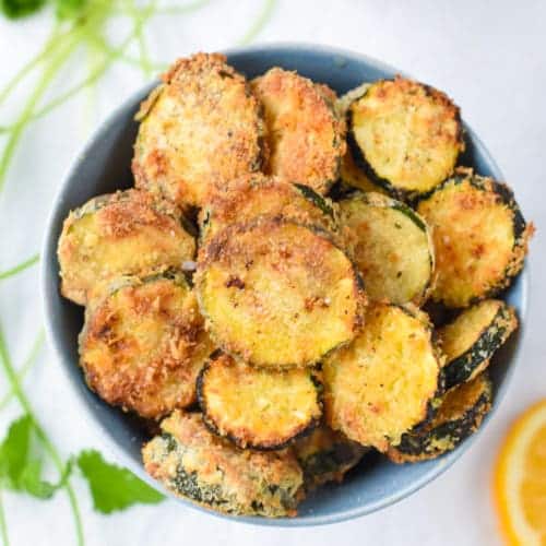 Air Fryer Zucchini Chips