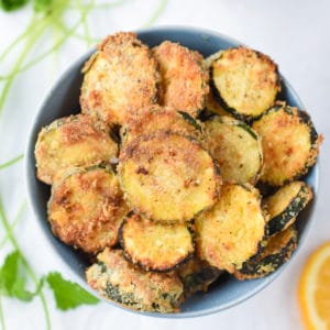 Air Fryer Zucchini Chips Recipe