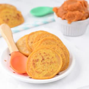 Baby Pumpkin Pancakes (No Eggs, No Dairy)