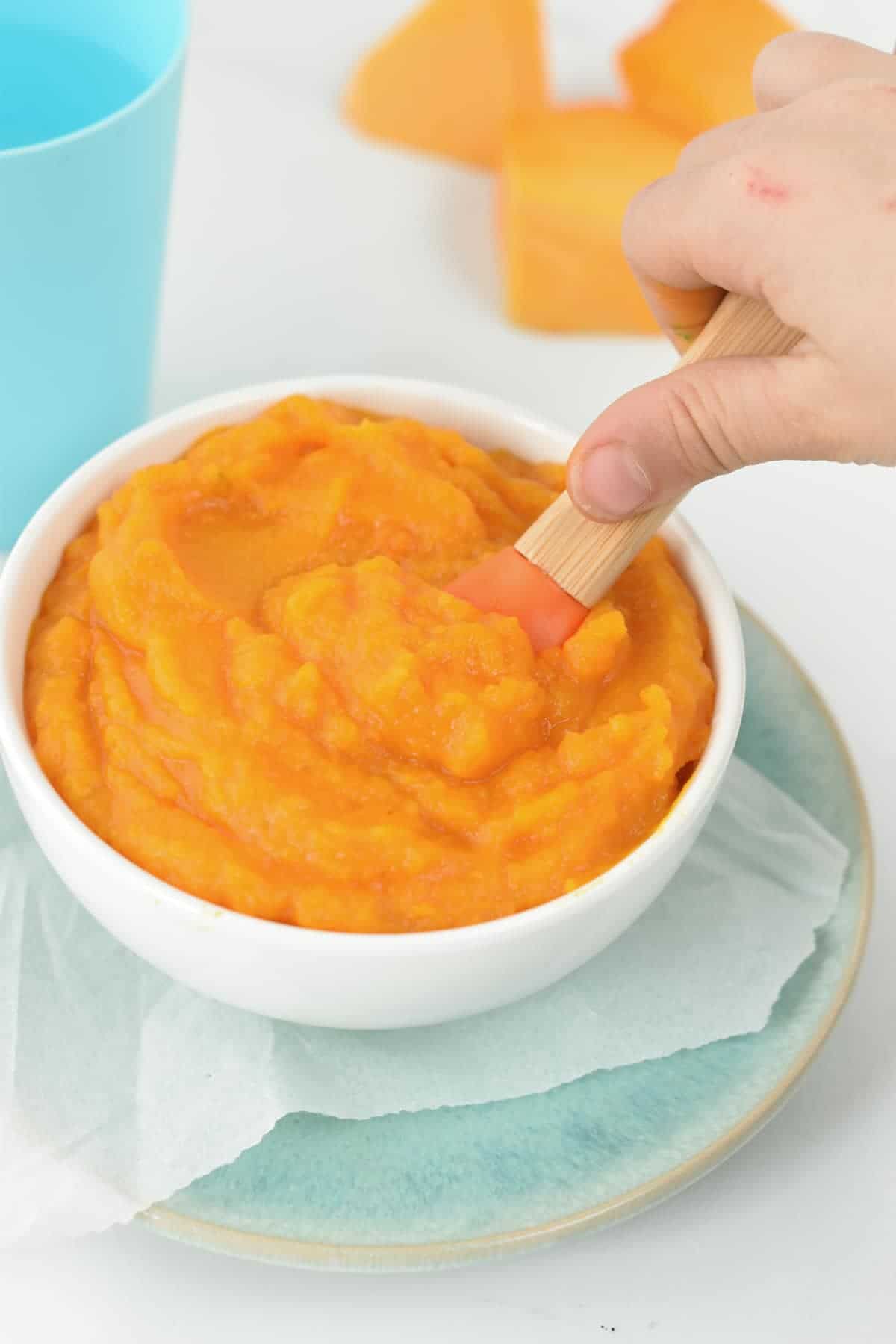 Baby pumpkin puree recipe