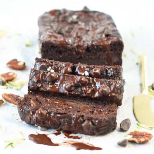 Vegan Chocolate Zucchini Bread