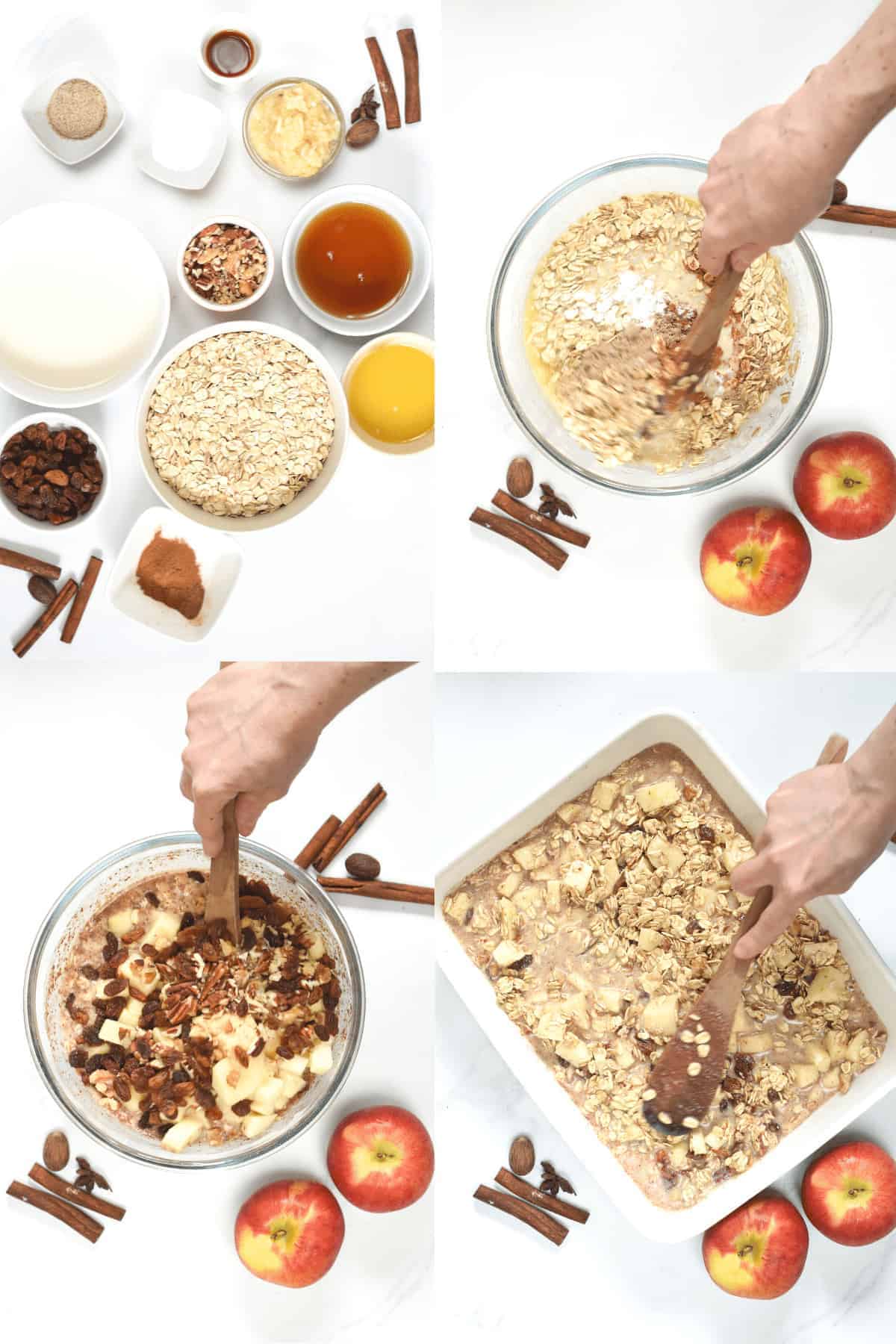 How to make Baked Apple Oatmeal